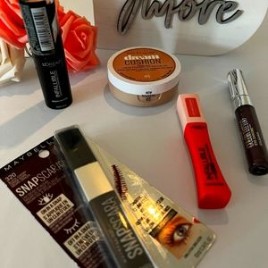 kit of 5 Maybelline and L’Oréal Makeup.SuperStay Foundation 130Lipstick Viv